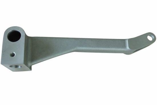 oem casting and foundry services aluminum sand casting control arm with sand blasting