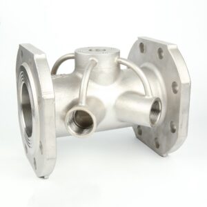 stainless steel investment casting flange valve parts